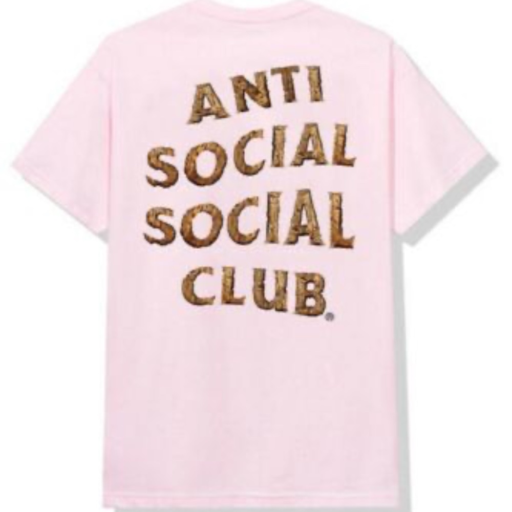 "Good Wood" NWT - ANTI SOCIAL SOCIAL CLUB PINK T-SHIRT SIZE L, XL, XXL